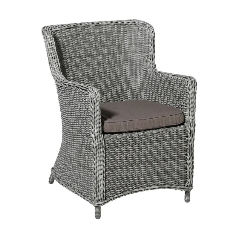 Madison wicker universeel zitkussen Rib liver 48x48 cm