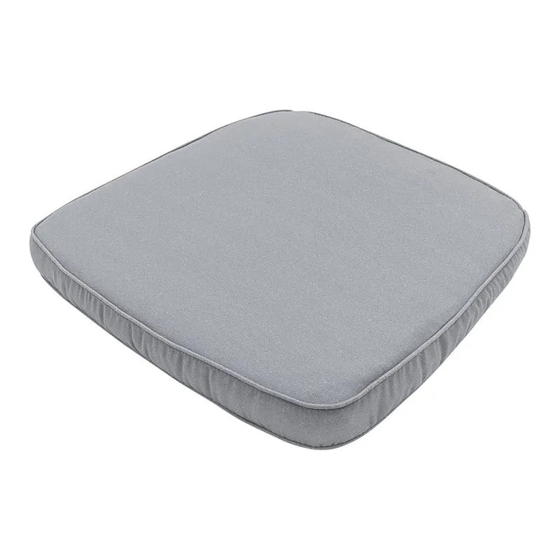 Madison wicker universeel zitkussen Panama light grey 48x48 cm