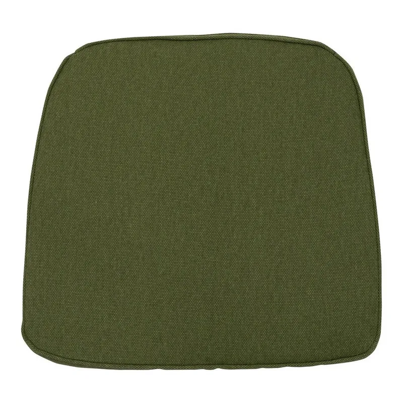 Madison wicker universeel zitkussen Moss green canvas eco+ 48x48 cm