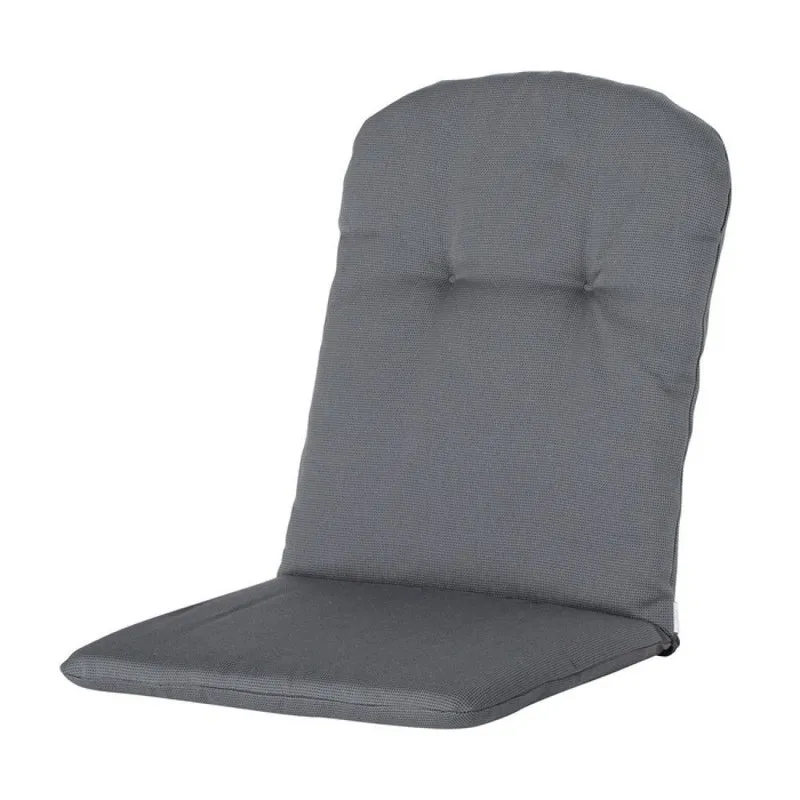 Madison kuipstoelkussen Rib grey 96x45 cm
