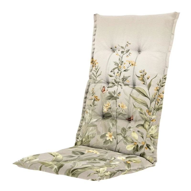 Madison stoelkussen hoge rug Amelie natural 123x50 cm