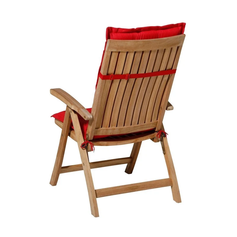 Madison stoelkussen hoge rug Panama red 123x50 cm