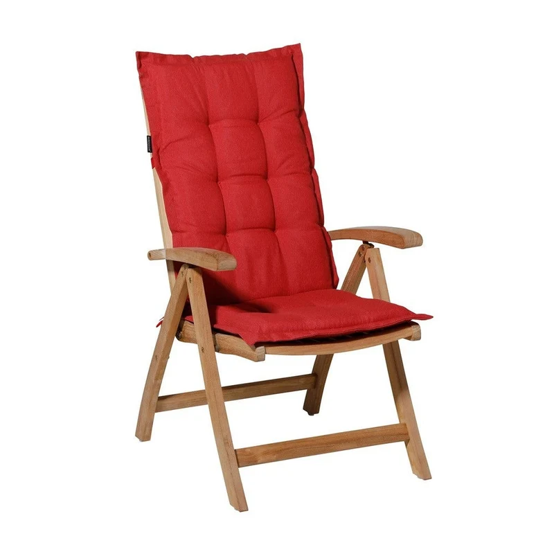 Madison stoelkussen lage rug Panama brick red 105x50 cm