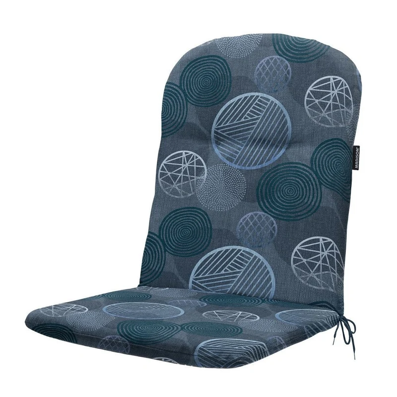 Madison kuipstoelkussen Circle blue 96x45 cm