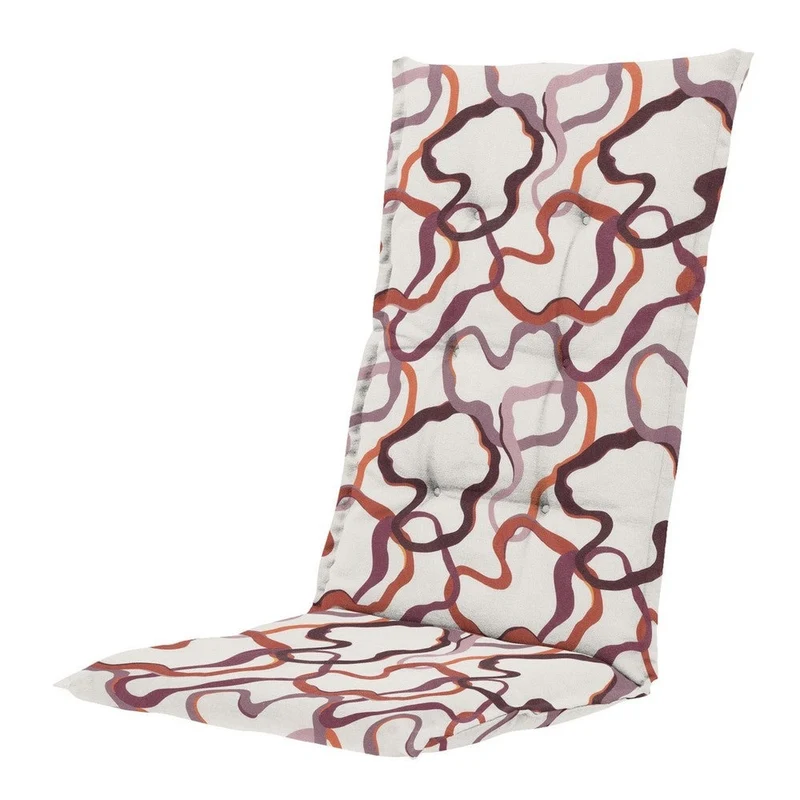 Madison stoelkussen hoge rug Blaze purple 123x50 cm