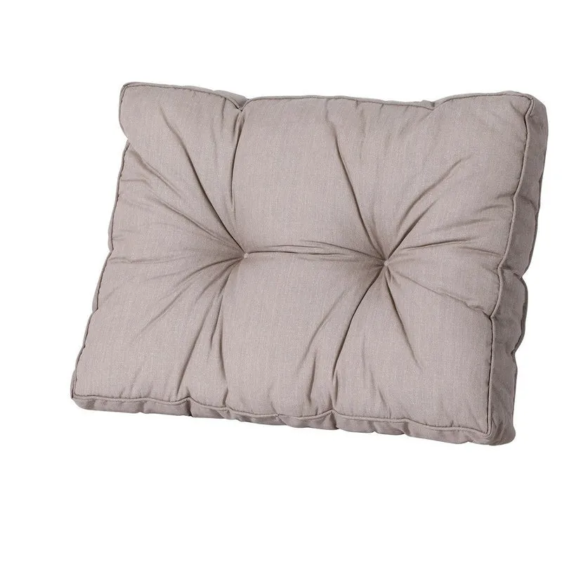 Madison Florance rugkussen Basic taupe 43x60 cm