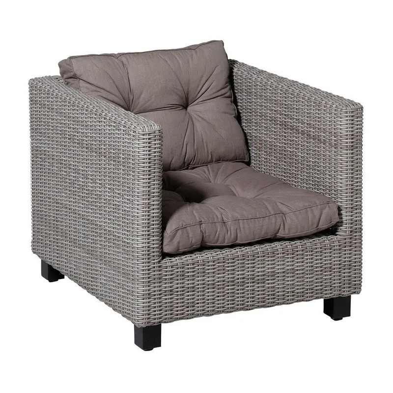 Madison Florance rugkussen Basic taupe 43x60 cm