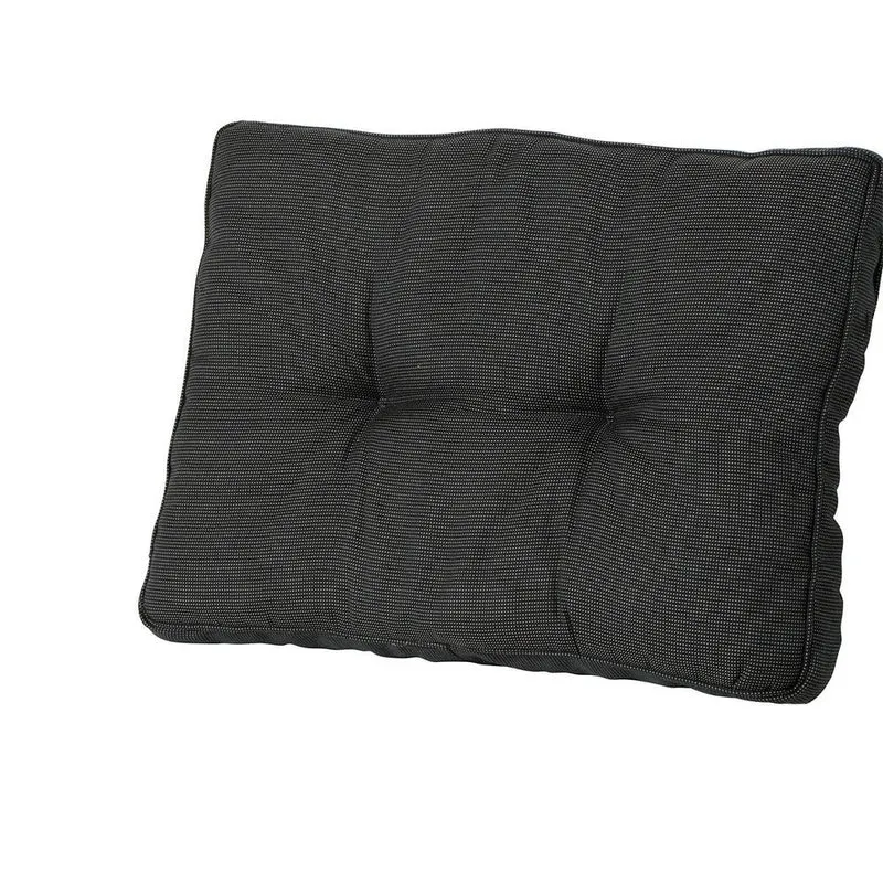 Madison Florance rugkussen Rib black 43x60 cm