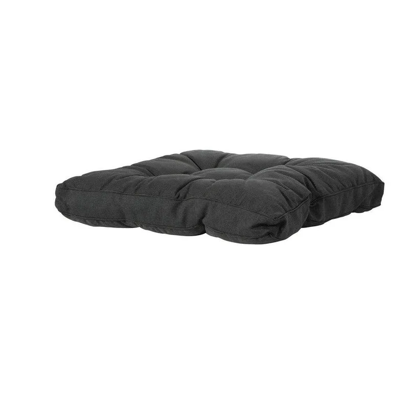 Madison Florance zitkussen Rib black 60x60 cm