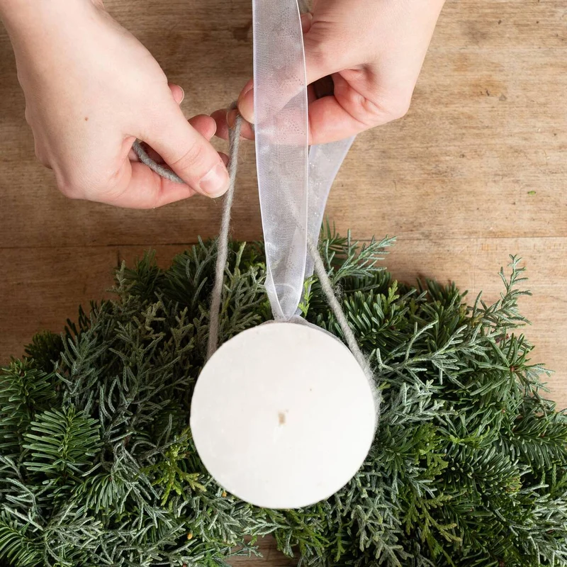 Adventskranz "Eleganz im Skandi-Stil“