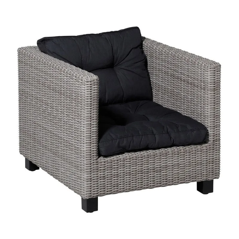 Madison Florance zitkussen Basic black 60x60 cm