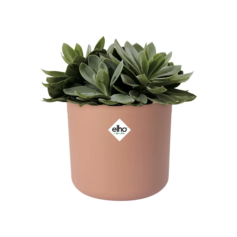 Übertopf B für Soft rund rosa ELHO