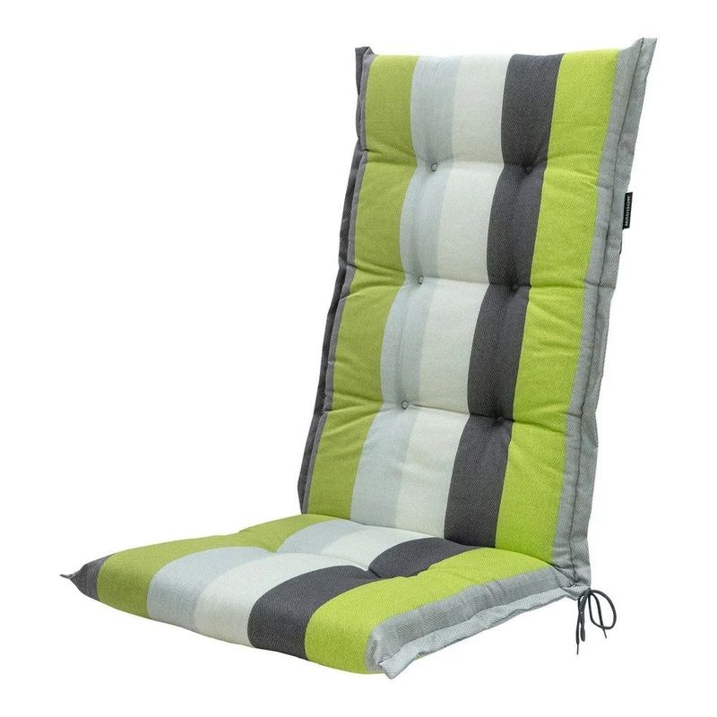 Madison stoelkussen hoge rug Victoria green 123x50 cm
