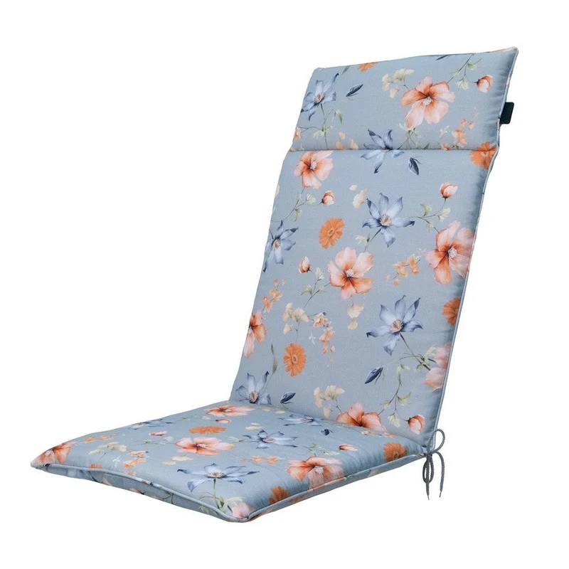 Madison universeel kussen hoge rug Florina blue 120x50 cm