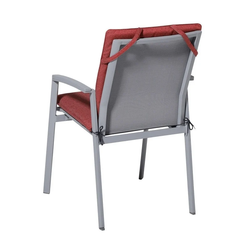 Madison stapelstoelkussen Outdoor Manchester red 97x49 cm