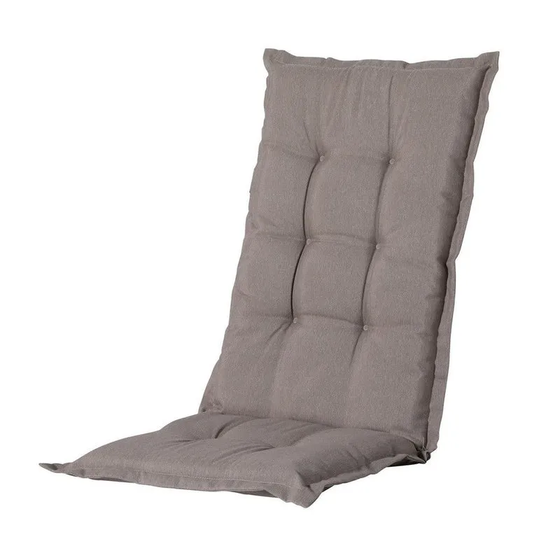Madison stoelkussen hoge rug Panama taupe 123x50 cm