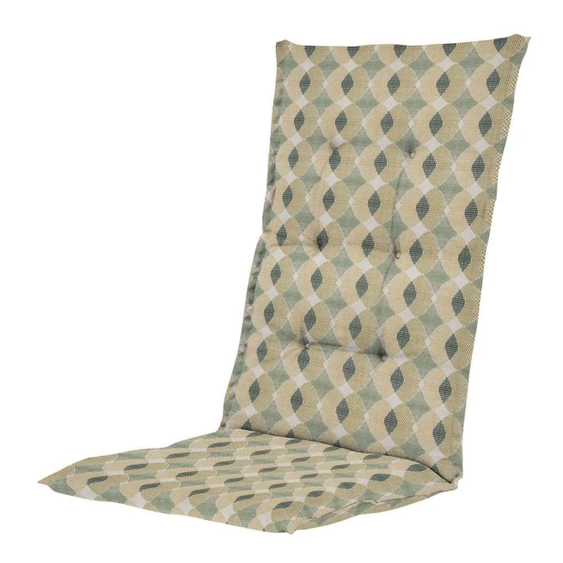 Madison stoelkussen hoge rug Rae green 123x50 cm