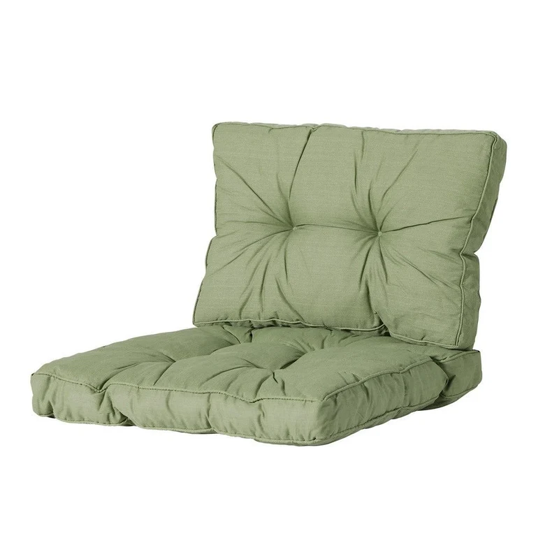 Madison Florance rugkussen Basic green 43x73 cm