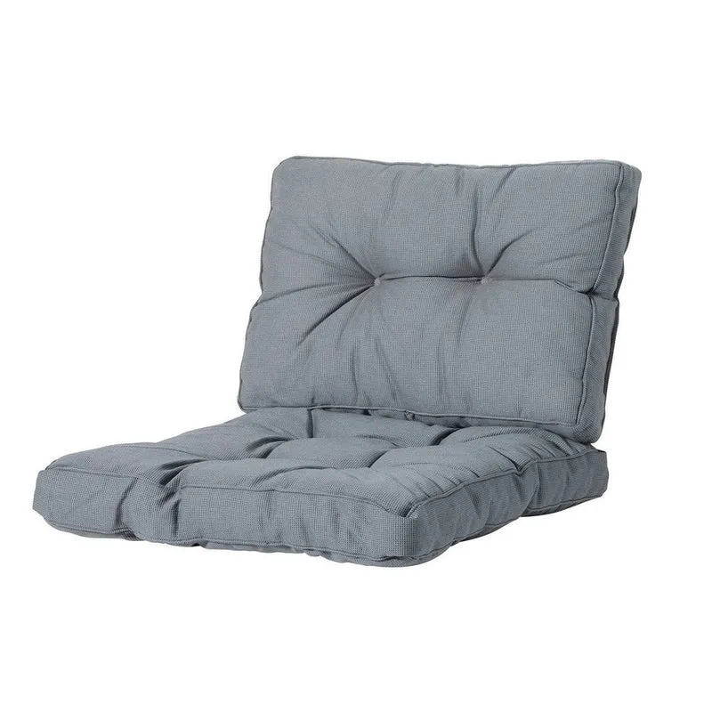 Madison Florance zitkussen Rib grey 73x73 cm