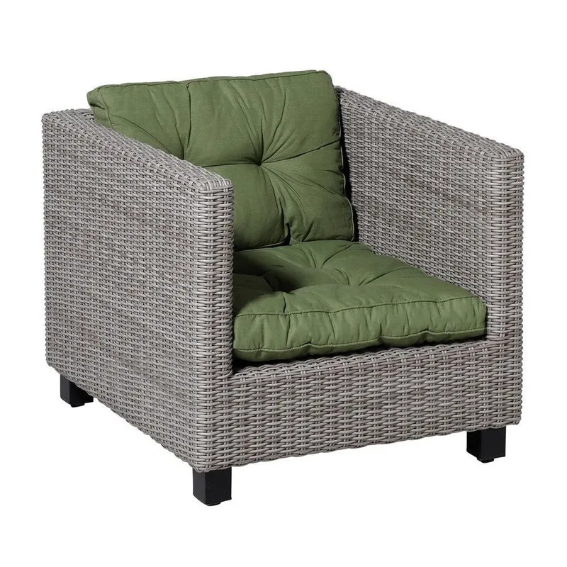 Madison Florance zitkussen Basic green 73x73 cm