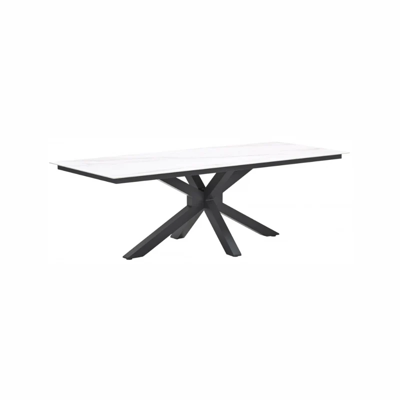 Garden Impressions Ireland Tuintafel - 240x100 cm - Centostone Venice white
