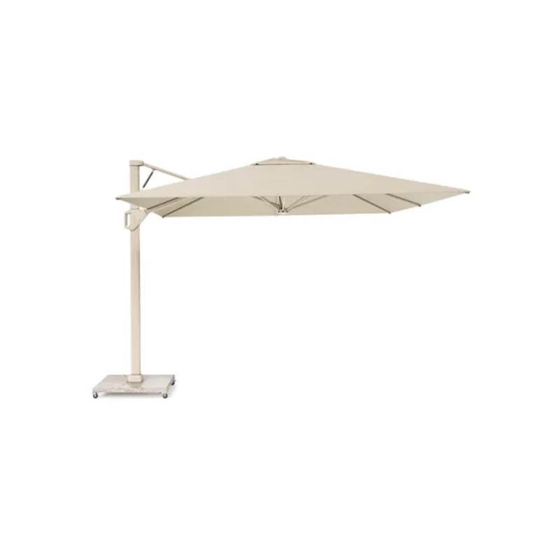 Platinum Sun & Shade zweefparasol Beaufort premium 320x320 Champagne