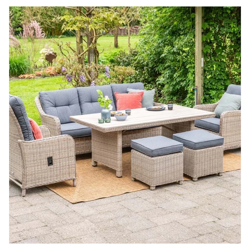 Garden Impressions Levi dining tuinstoel wicker verstelbaar
