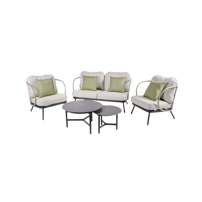 EDG Kendo Stoel-bank loungeset aluminium