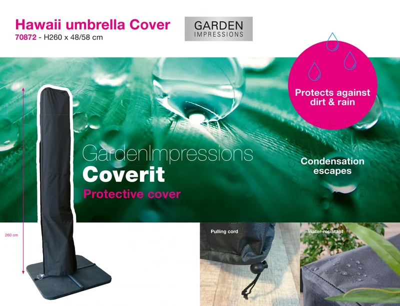Garden Impressions Coverit Hawaii parasolhoes 260x48/58 cm