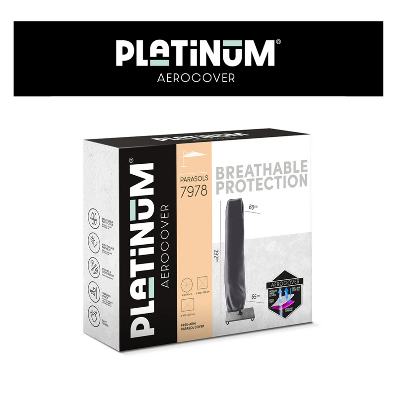 Platinum AeroCover parasolhoes H292x60/65