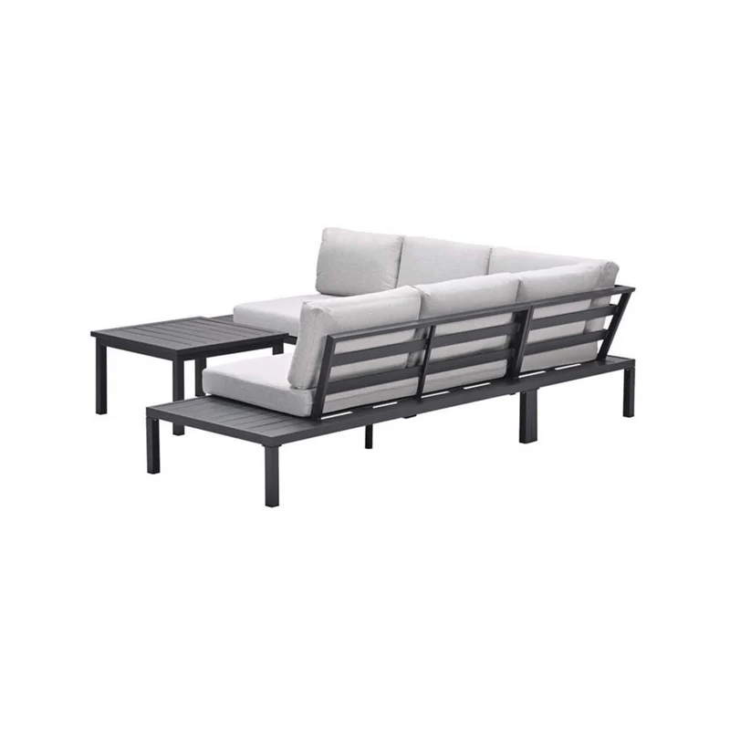 Prinos loungeset aluminium 4-delig - valley sand