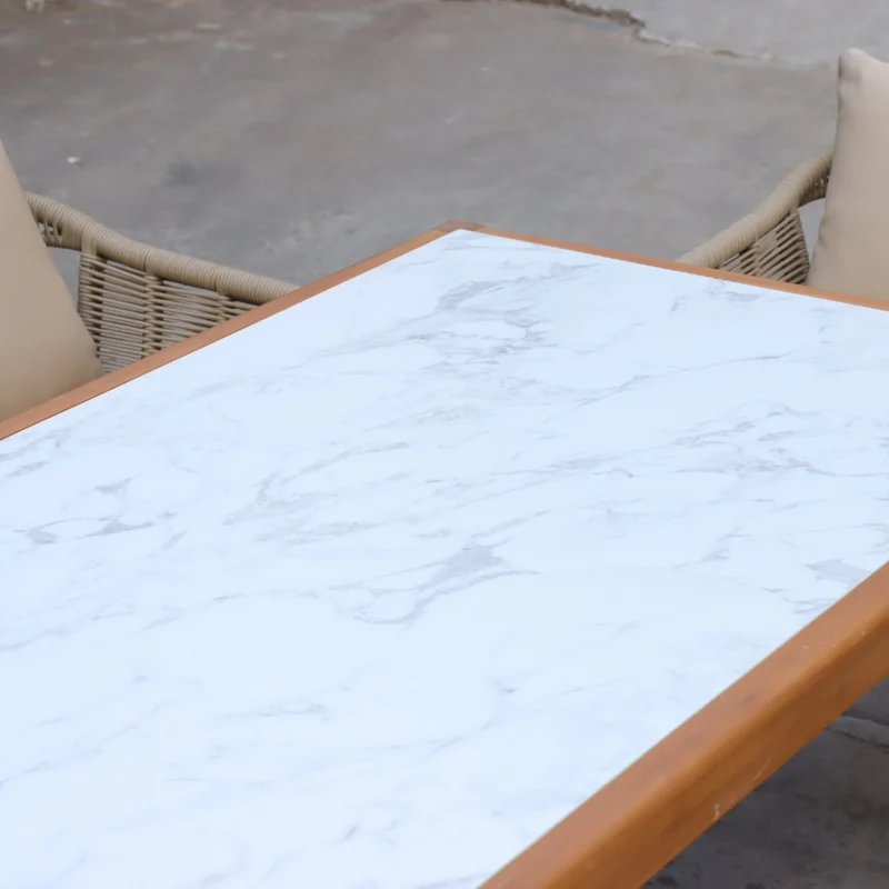 Arora dining tuinset teakhout 8 personen