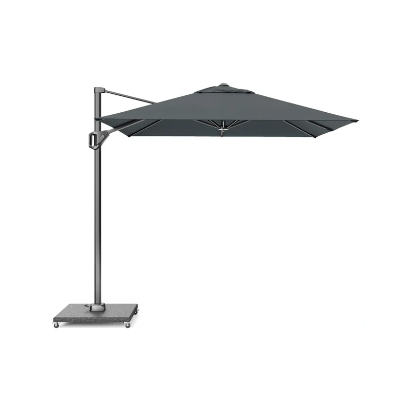 Platinum Sun & Shade zweefparasol Voyager T¹ 250x250 antraciet.