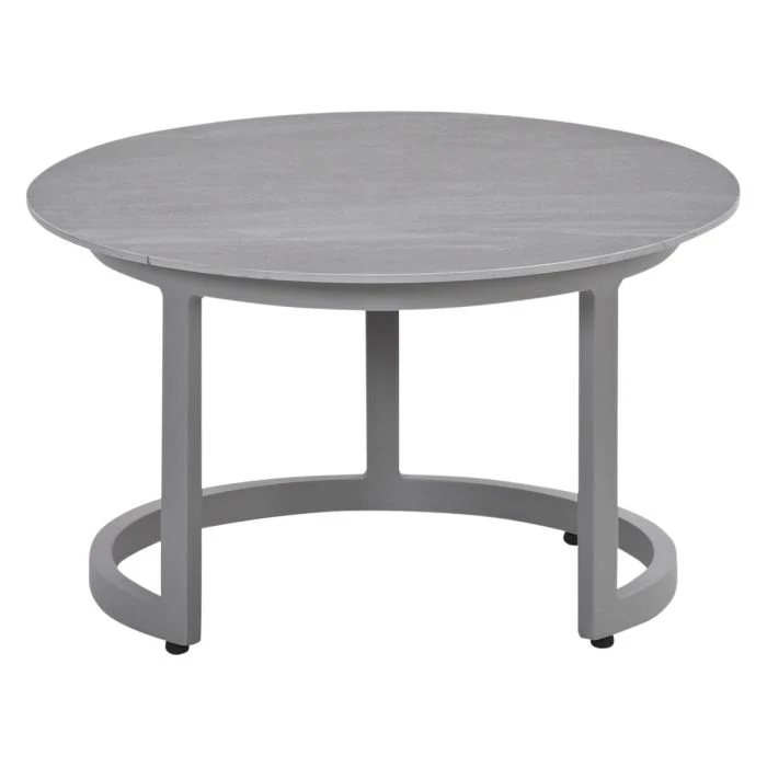 Garden Impressions Monte Carlo lounge tafel Ø60xH35 cm taupe Centostone Napoli sand