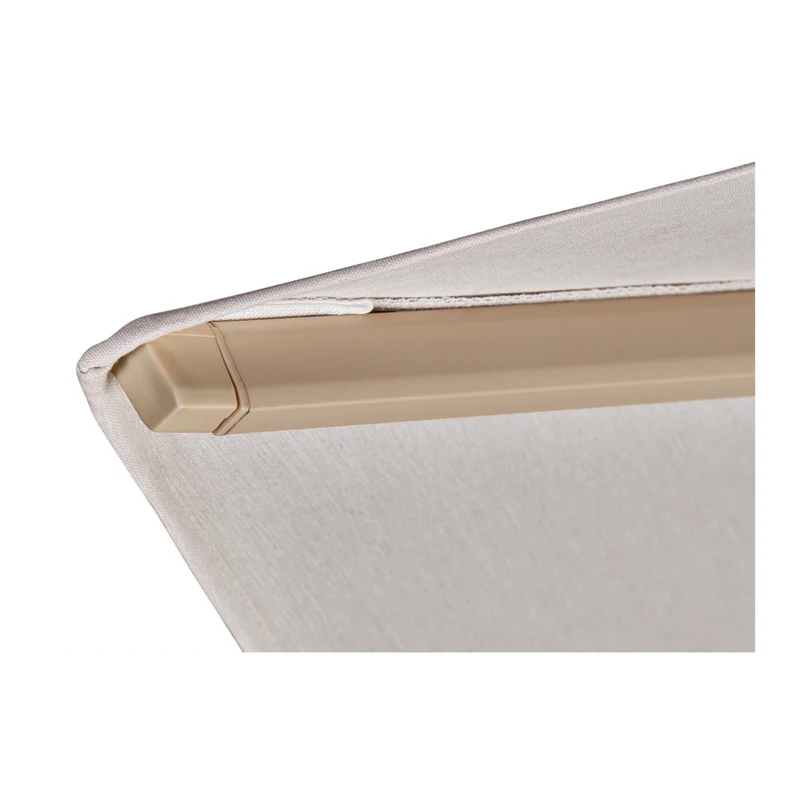Platinum Sun & Shade zweefparasol Challenger T² Sandstone frame, 300x300 Champagne