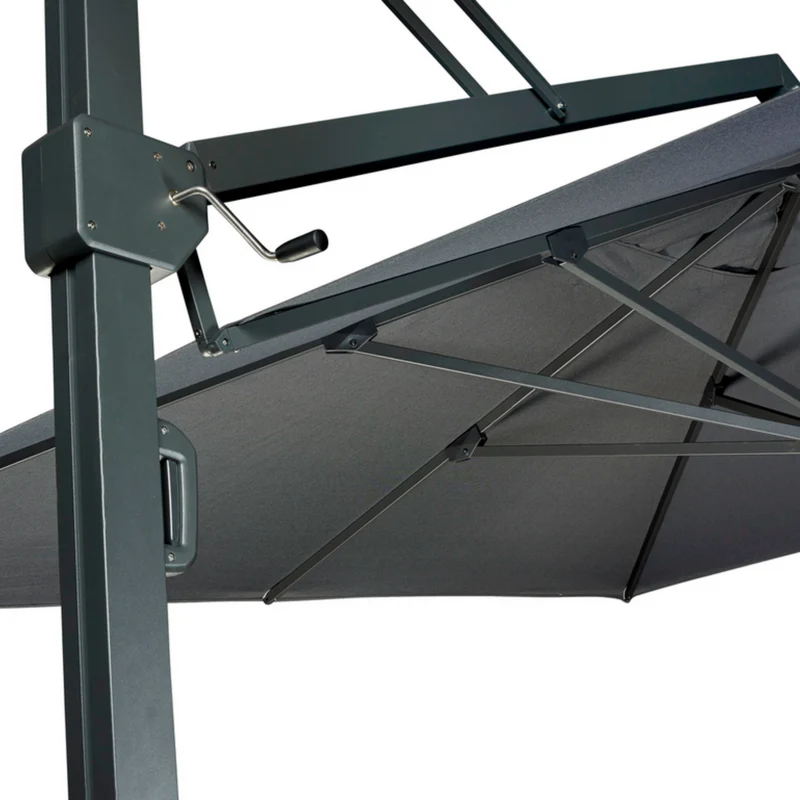 Platinum Sun & Shade zweefparasol Icon Premium 400x300 Manhattan.