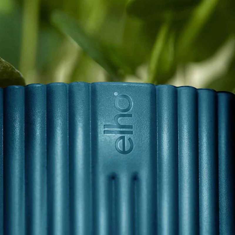 Elho Blumentopf Vibes Fold rund blau - Innentopf