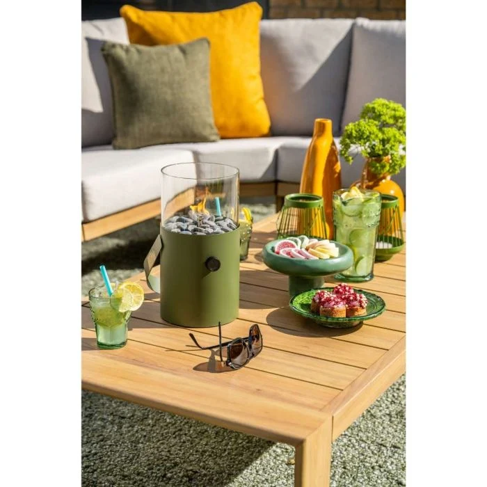 Garden Impressions Chicago lounge tafel 125x65xH35 cm natural teak look