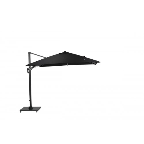 Garden Impressions Hawaii Lumen zweefparasol 300x300 carbon black black