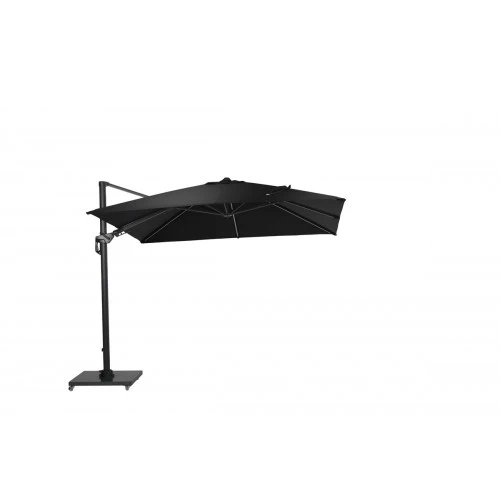 Garden Impressions Hawaii Lumen zweefparasol 300x300 carbon black black