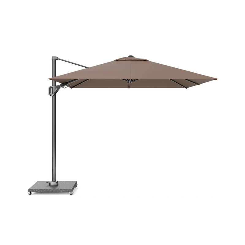 Platinum Sun & Shade zweefparasol Voyager T² premium 270x270 Havana.