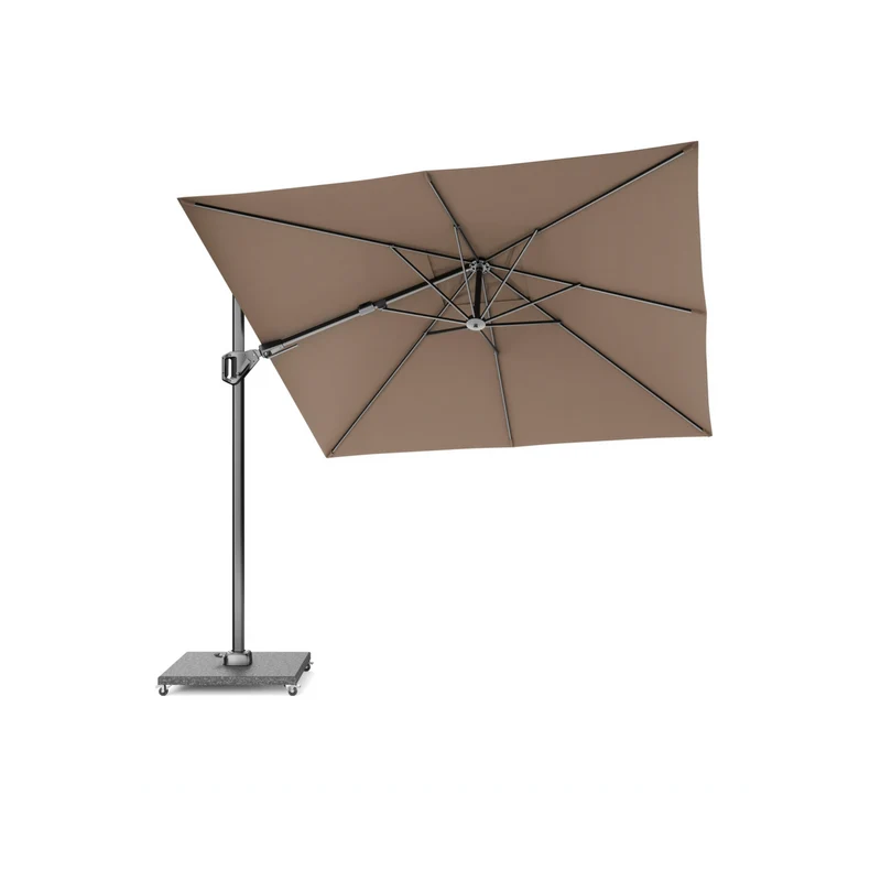 Platinum Sun & Shade zweefparasol Voyager T² premium 270x270 Havana.