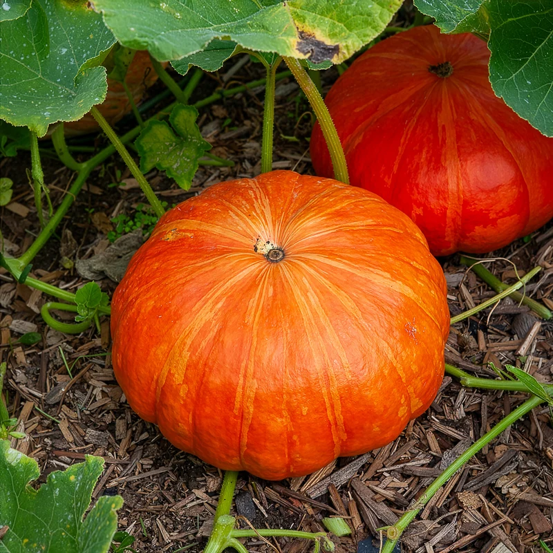 Kürbis ‘Rouge Vif d’Étampes’ Pflanzen (x3)