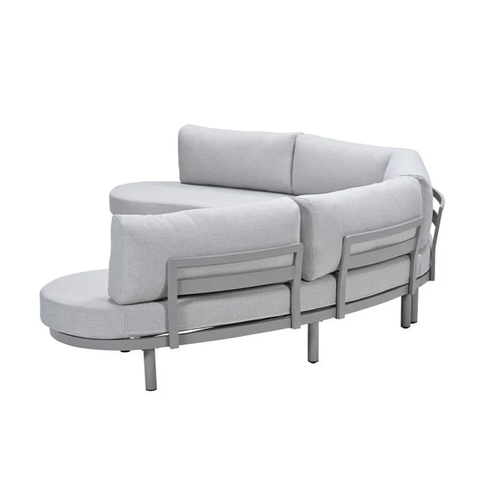 Garden Impressions Potenza loungeset 3-delig taupe valley sand