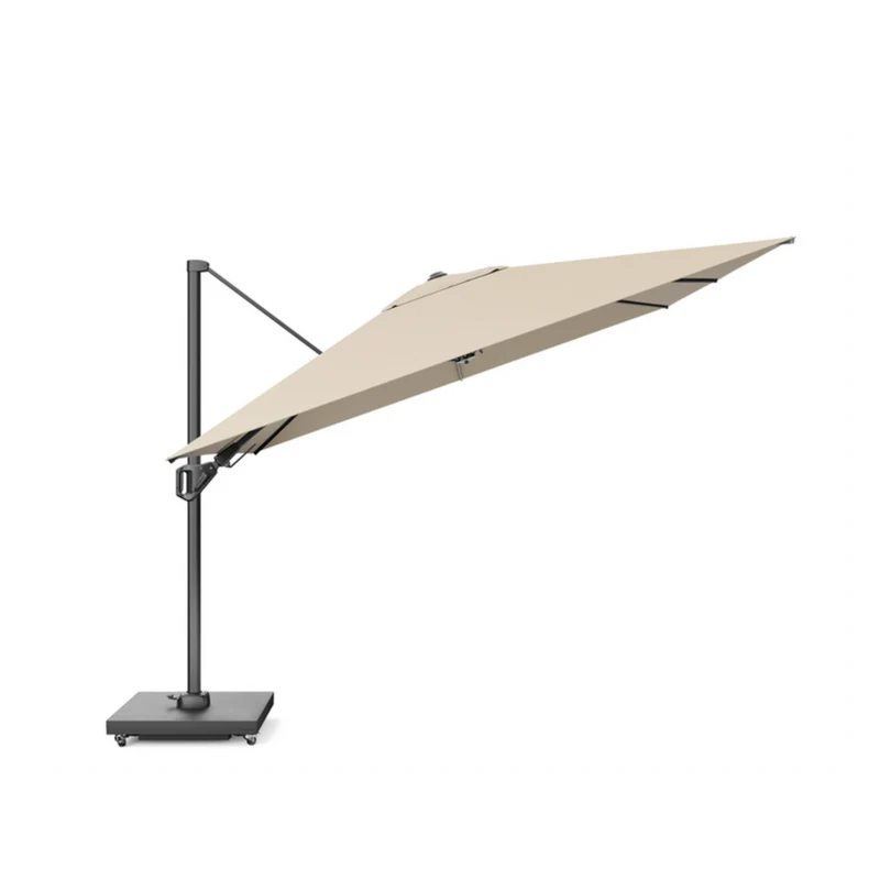 Platinum Sun & Shade zweefparasol Challenger T² premium 350x260 Champagne.