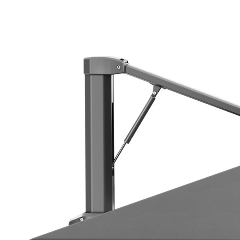Platinum Sun & Shade zweefparasol Beaufort premium 320x320 Havana