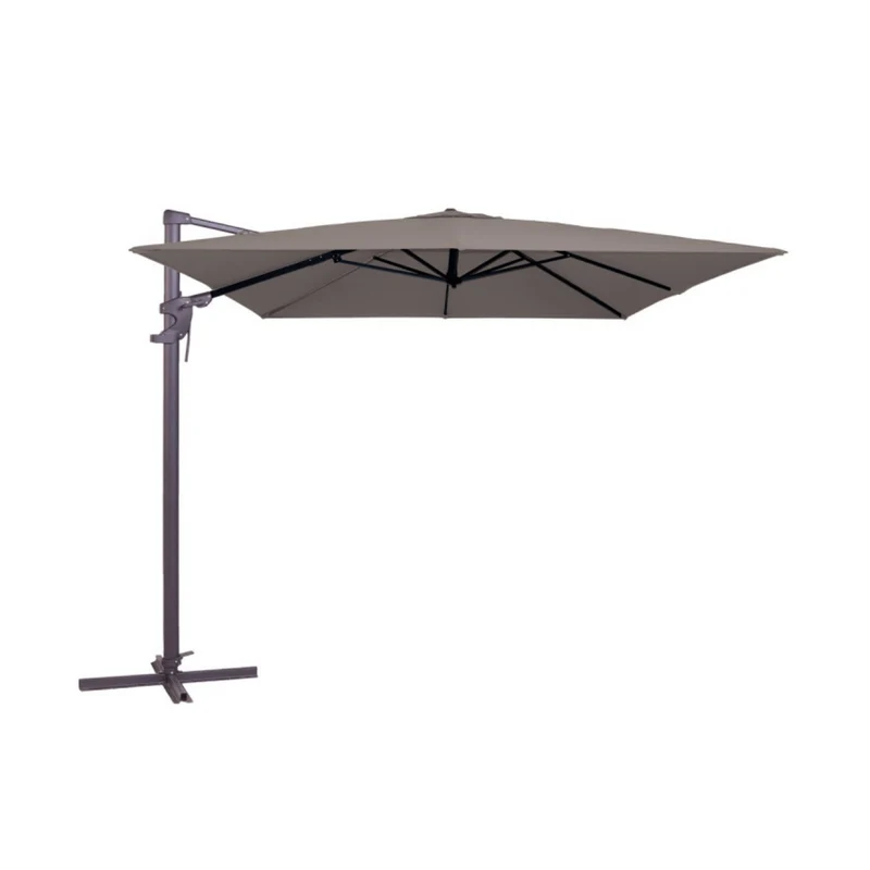 Madison Zweefparasol Monaco flex III 300x300cm taupe