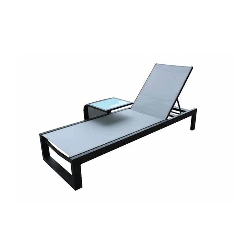 Boender Outdoor ligbed tuin textileen met tafel antraciet