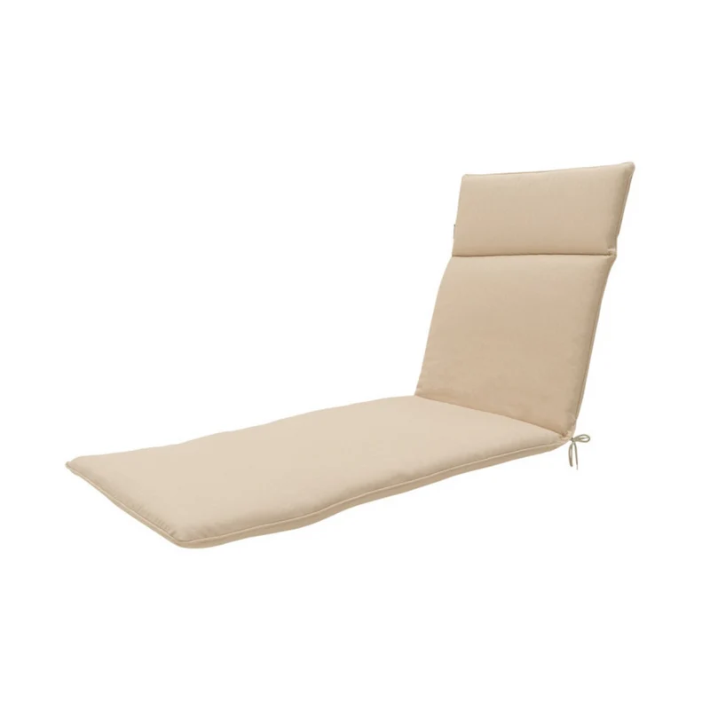 Madison ligbedkussen 190x60cm Beige canvas eco+