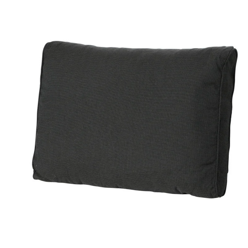 Madison loungekussenset zit 60x60cm rug 40x60cm Rib zwart